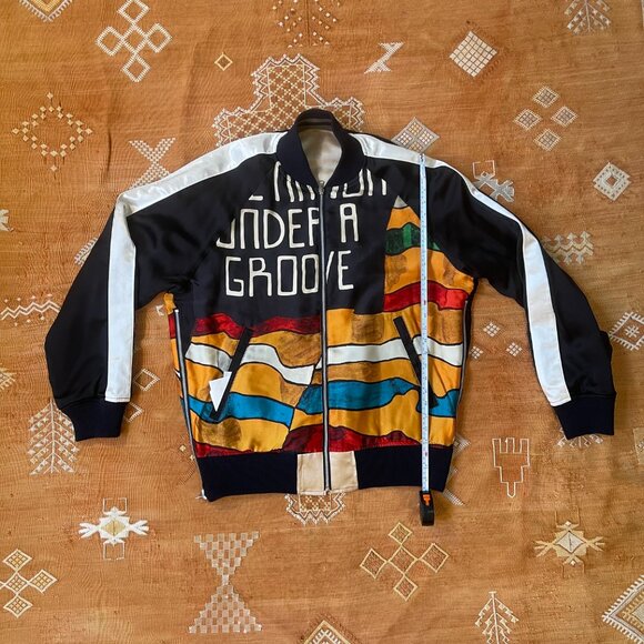 Sacai x Funkadelic Reversible Bomber Jacket – “One Nation Under a Groove” Sz 4 - Picture 3 of 10